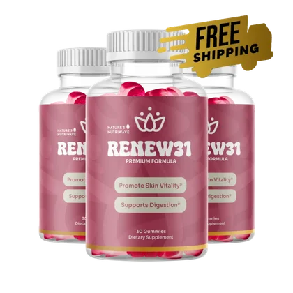 Three bottles of Renew31